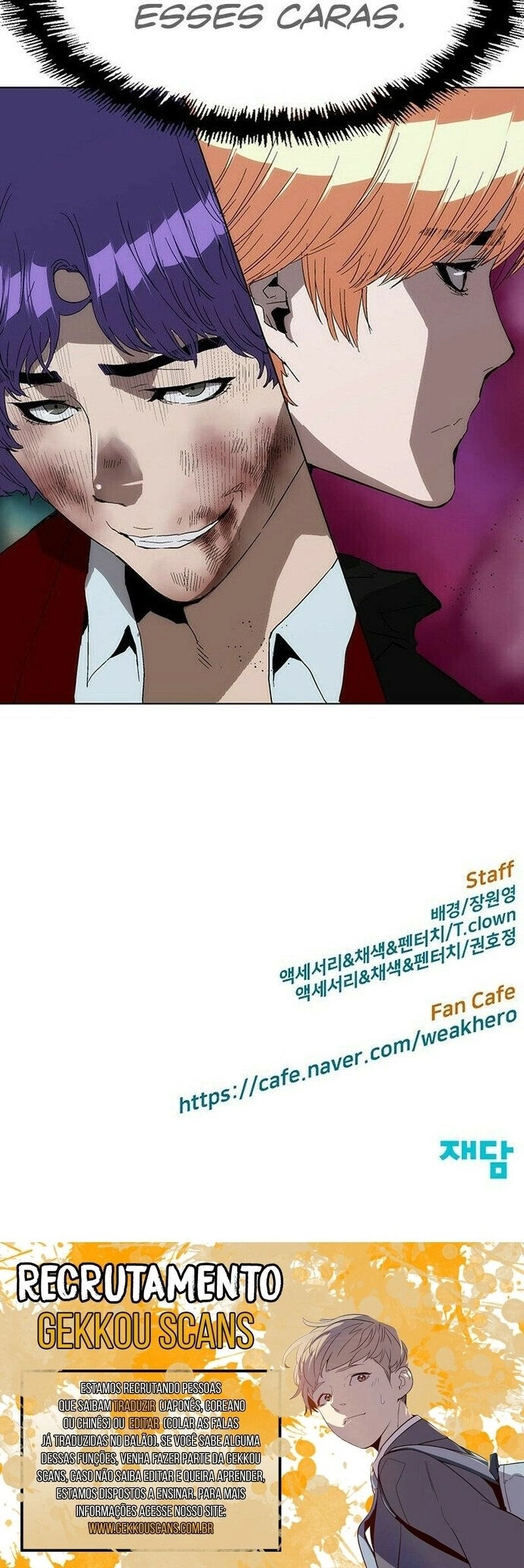 Read Weak Hero Português Manga Online