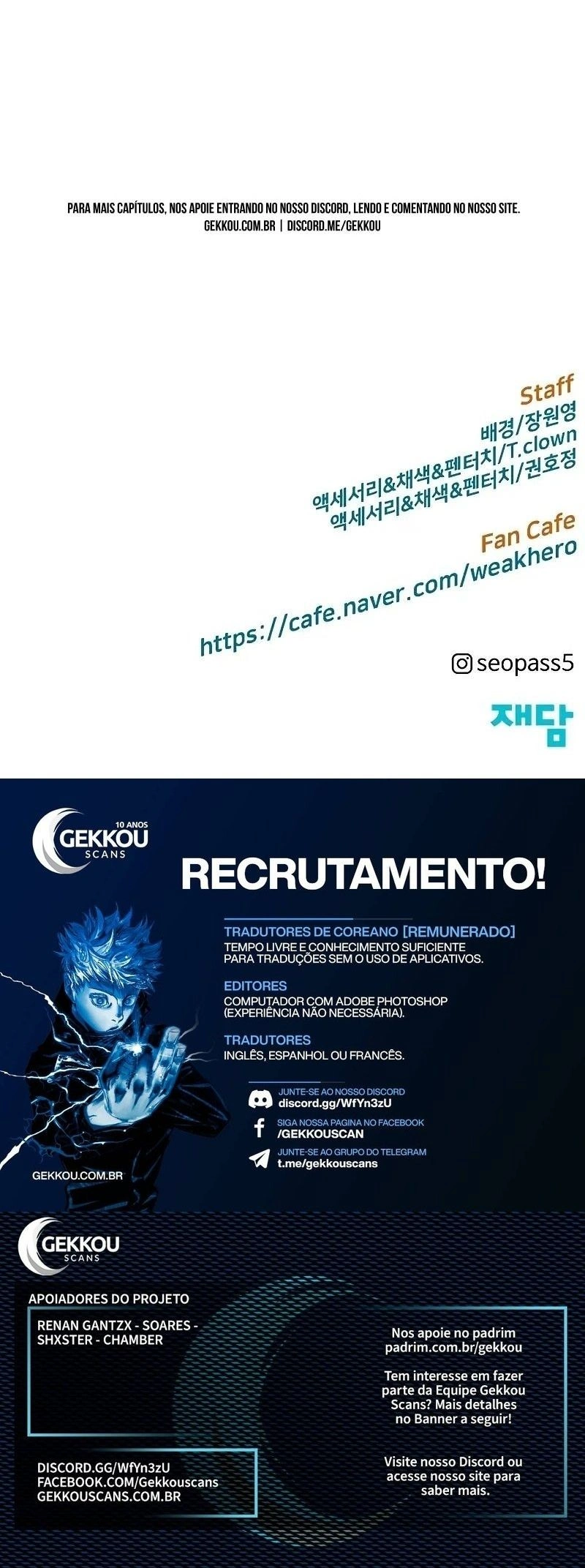 Read Weak Hero Português Manga Online